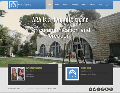 Art Residence Aley Website