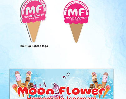 Moon Flower Homemade Icecream