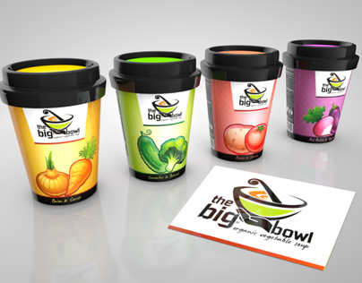 Packaging Design -The Big Bowl Soup