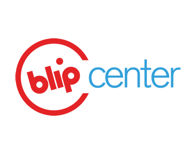 "Blip Center" Logo