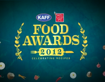 NDTV GOODTIMES Food Awards 2012 Title  Animation