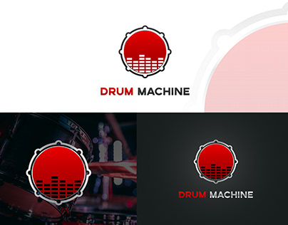 Branding logo Design: Drum Machine Logo