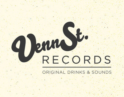 Venn St. Records in Assoc. with Jack Daniels sticker