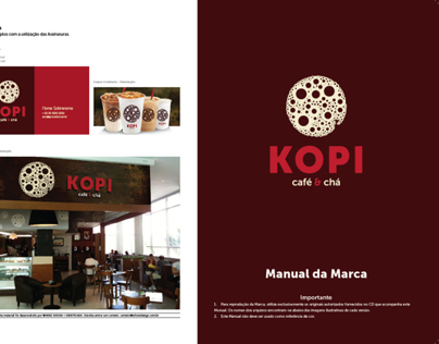 Visual Identity Guide | KOPI café & chá
