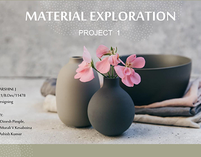 Material Exploration 1