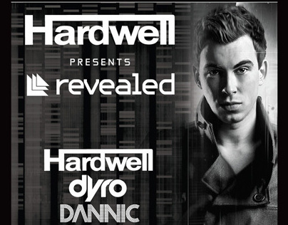 Hardwell presents Revealed ADE 2013 Amsterdam poster