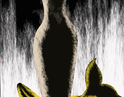 Banana with fishtail