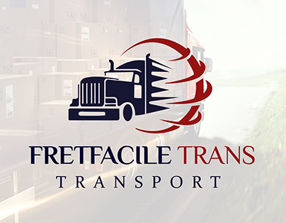 custom logo design : Transport, Trucking, and Logistic