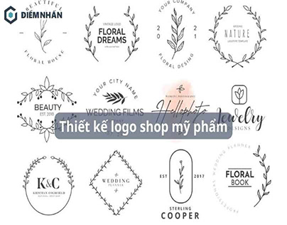 55+ mau thiet ke logo shop my pham dep va chuyen nghiep