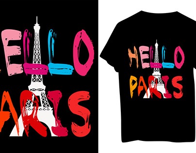 Paris T-shirt Design