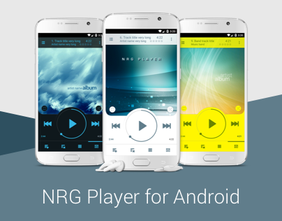 NRG Player - music app for Android