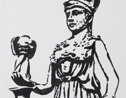 Ilustración Athena