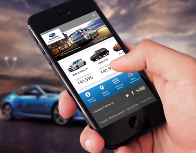 Subaru Mobile Web App