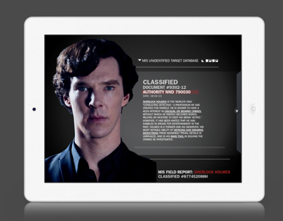 BBC1 Sherlock - 2nd Screen App