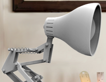 Luxo Junior Lamp - Replica Modelling