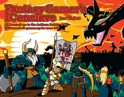 Fantasy Gamer's Conclave event poster 2015