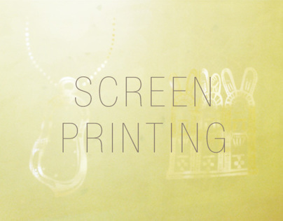 -Screen Printing- tote bag design