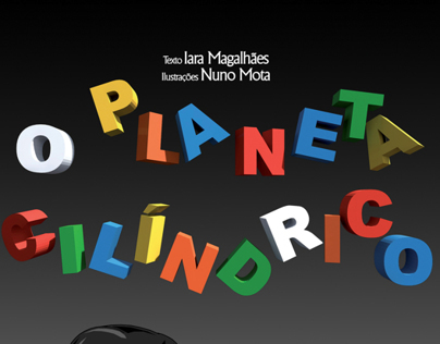 'O Planeta Cilíndrico' Children's book