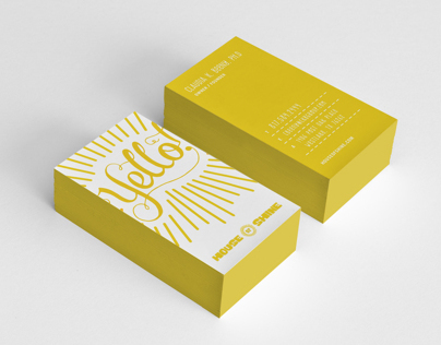 House of Shine Business Cards