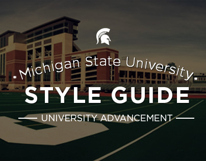 Michigan State University | UA Style Guide