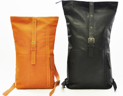 Leather messenger bags