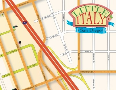 Map of Little Italy