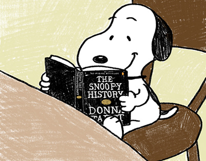 snoopy reads the secret history