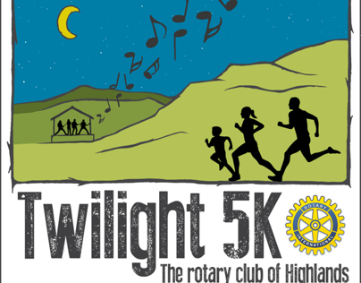 Twilight 5k Poster and Logo