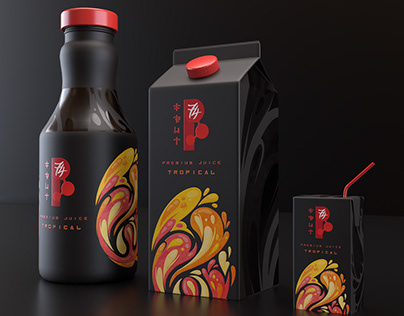 Packaging - Frut74 Tropical Juice