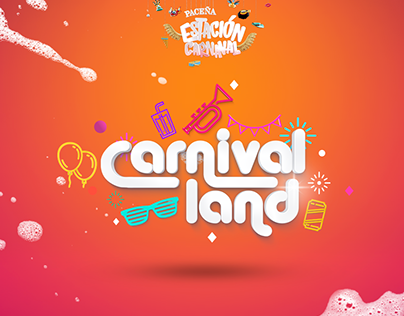 Diseño de la identidad gráfica para Carnival Land
