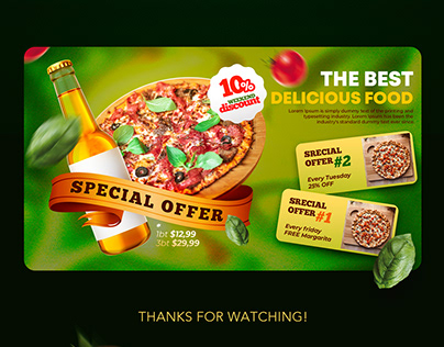 Pizza Flyer Projects Photos Videos Logos Illustrations And Branding On Behance