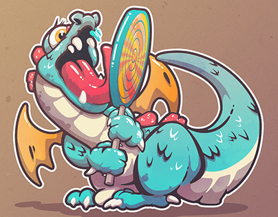 Tiny Candy Dragon