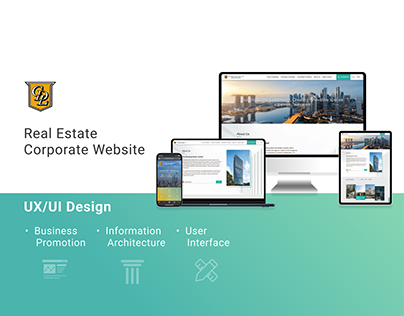Corporate Web Design | For a Commerical Real Estate