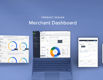 E-commerce merchant dashboard design