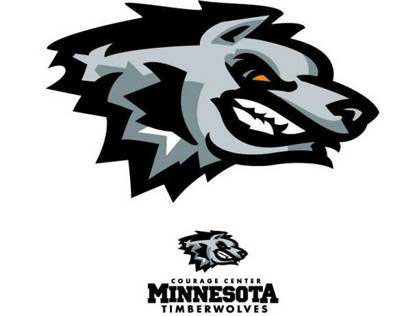 Minnesota Timberwolves - Courage Center logo