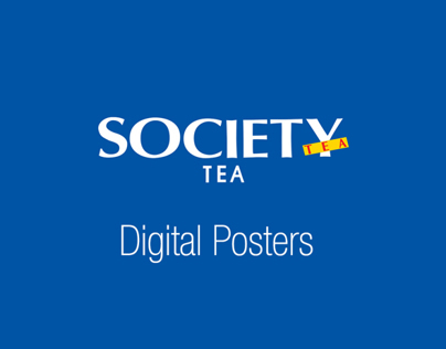 Society Tea - Digital Posters