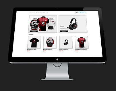 ESports ECommerce Website Design