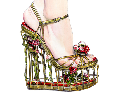 Dolce and Gabbana Fall Winter 2013 Heels