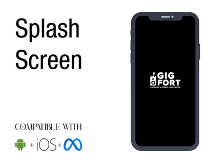 Splash Screen for Gigfort.