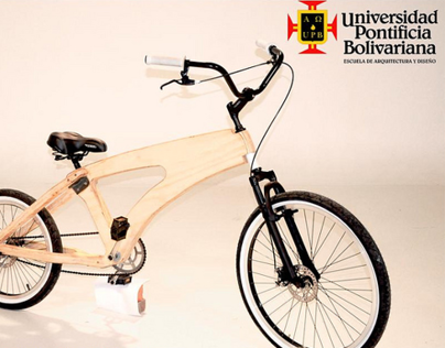 BICICLETA EN MADERA (Wooden Bike)