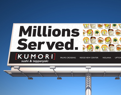 Kumori Sushi & Teppanyaki | Advertising Campaign