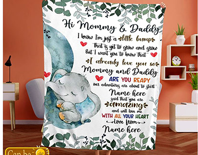 Mommy & Daddy Blanket