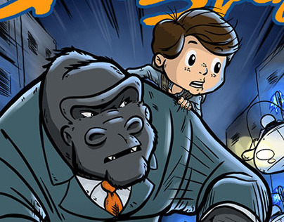 Comic - Max & The Gorilla Goon Squad