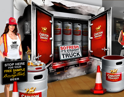 Carlton Draught "Fresh Off The Truck" Pub Activation