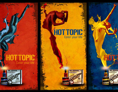 Hot Topic banner set