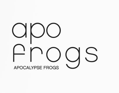 project a.f.t.r : art toy brand 'apo frogs' graphic
