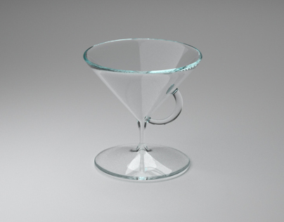 Kink Martini Glass