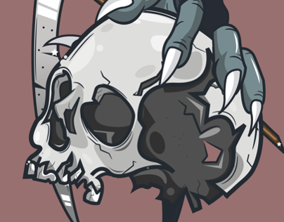 Skulls | Illustration for Stickerapp
