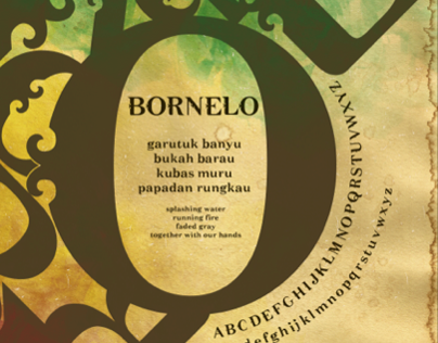 BORNELO | ethnic font