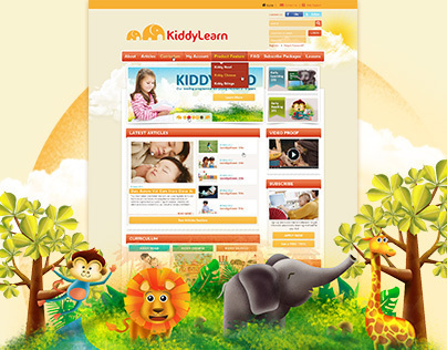 KiddyLearn Website